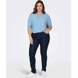 ONLY CARMAKOMA - Blousetop - Zwart - Jersey - Loose Fit