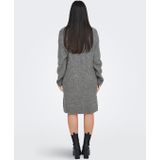 JDY - Jdybigum - Gebreide Jurk - Waterval Hals - Lange Mouwen - Knielengte