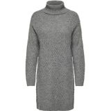 JDY - Jdybigum - Gebreide Jurk - Waterval Hals - Lange Mouwen - Knielengte