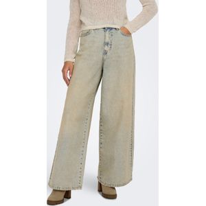Onlpiper-sonic High Waist Wide Leg Fit Jeans