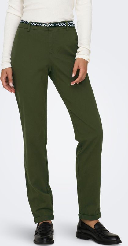 Harembroek - Polyester - Mid Waist - Slim Fit - Inclusief Riem