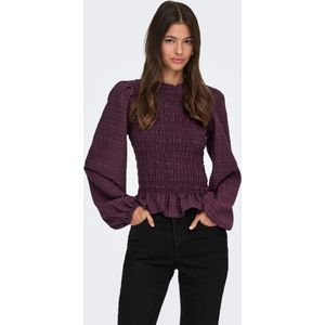 Jdyamy - Blouse - Lange Mouwen - Hoge Hals - Regular Fit