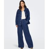 Onledie - Denim Jas - Licht Verwassen Dark Denim Look - Lange Mouwen - Knoopsluiting