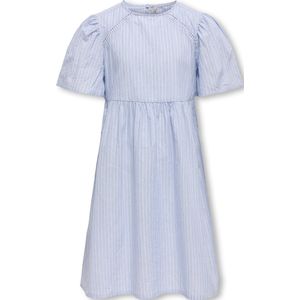 ONLY GIRLS - Jurk - Zwart - Geweven Stof - O-hals - Korte Mouwen