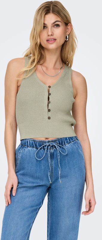 ONLY Gebreide top 'ONLLina'  greige