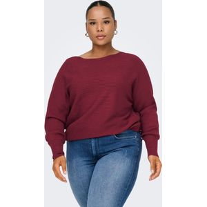 Carnew - Gebreide Pullover - Lange Mouwen - Boothals - Knit Fit