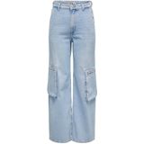 Only - Onlhope Ex Hw Wide Cargo Dnm Cro - Dames - Jeans
