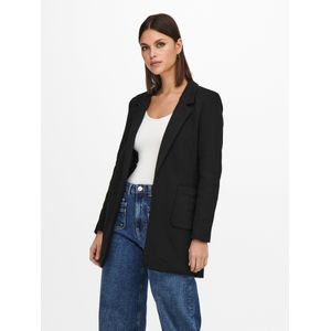 Coatigan - Lang - Revers met Inkeping - Regular Fit - Voorzakken