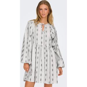 Jdyalva - Midi-jurk - Zwart - Lange Mouwen - Regular Fit