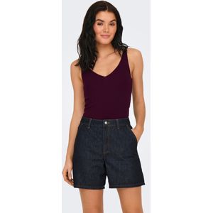 JDY - Gebreide Top - Zacht - V-Hals - Mouwloos - Knit Fit