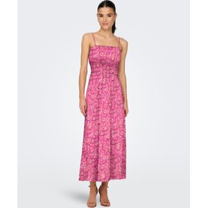 ONLY Jurk 'ONLNova'  oranje / pink / zwart / wit