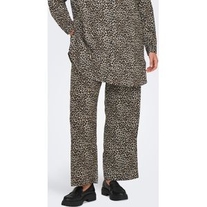 Carliona Wide Leg Fit Broek Met Wijde Pijpen