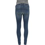 ONLY MATERNITY - Skinny Fit Jeans - Enkel Lengte - Versleten Zoom
