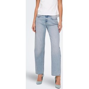 Onlella Mid Waist Straight Fit Jeans