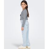 ONLY GIRLS - Vest - Zwart - V-Hals - Lange Mouwen - Biesdetail