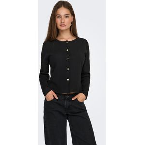 JDY - Vest - Knit Fit - Lange Mouwen - O-hals - Knoopsluiting