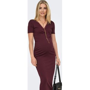 Olmipass - Midi-jurk - Bi-stretch - Kanten Detail - Regular Fit