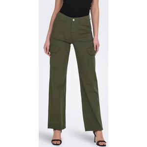 Jdyabby High Waist Wide Leg Fit Cargo Broek