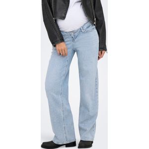 Olmcobain - Straight Fit Jeans - Blauw - Katoen