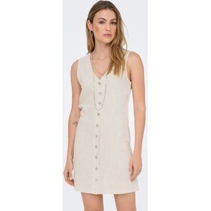 Onlsiesta - Korte Jurk - Viscose - Mouwloos - V-Hals - Regular Fit