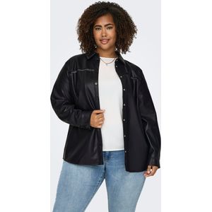 Cartana Shirt Van Synthetisch Leer