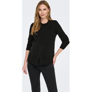 Gebreide Pullover - Hoge Hals - Lange Mouwen - Wikkelsluiting - Knit Fit