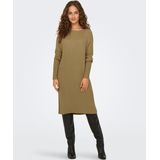 Onlfia - Korte Jurk - Gebreide Jurk - O-hals - Lange Mouwen - Regular Fit