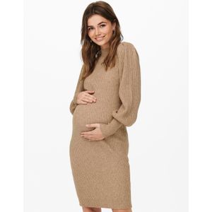 Olmkatia - Korte Jurk - Hoge Hals - Lange Mouwen - Mini-lengte - Regular Fit