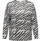 Carkaya - Top - O-hals - Lange Mouwen - Regular Fit