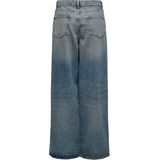 Only - Onlbaxter Mw Zip Wide Red Dnm Cro - Dames - Jeans