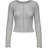 Onldima - T-shirts - O-hals - Lange Mouwen - Regular Fit