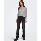 Onldima - T-shirts - O-hals - Lange Mouwen - Regular Fit