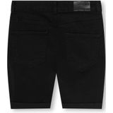 ONLY - Jeans - Zwart - Knielengte - Regular Pasvorm