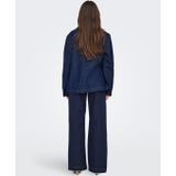 Onlellis - Denim Jas - Licht Verwassen Dark Denim Look