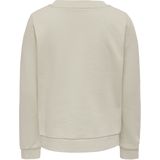 ONLY - Sweatshirt - Beige - Normale Pasvorm - Lange Mouw