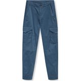 ONLY - Broek - Blauw - Tapered - Lang/maxi