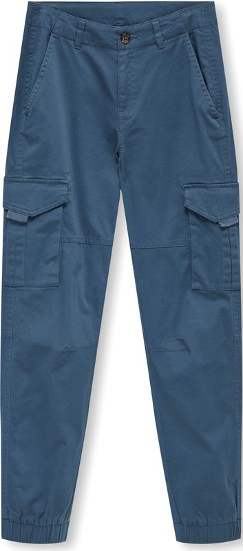 ONLY - Broek - Blauw - Tapered - Lang/maxi