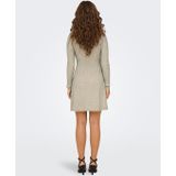 Only - Model 'FIA' - Gebreide Jurk - Viscosemix - Effen/Gestructureerd