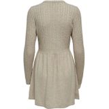Only - Model 'FIA' - Gebreide Jurk - Viscosemix - Effen/Gestructureerd