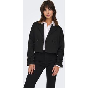 Onleja - Trenchcoat - V-Hals - Lange Mouwen - Katoen-Polyestermix