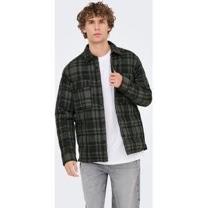 Only & Sons - GUDMUND - Overhemdjack - Tartanmotief - Regular Fit - Puur Katoen