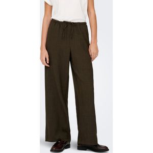 JDY - Wide Leg Fit - Broek - High Waist - Met Koordsluiting