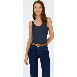 Jacqueline de Yong - Jdybodilla - Lurex Top - Navy - Singlet