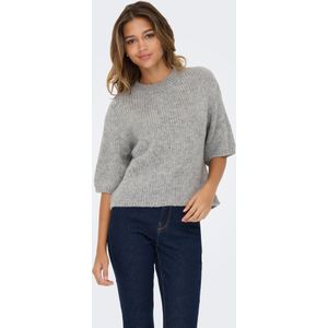 JDY - Gebreide T-shirt - O-hals - 3/4 Mouwen - Knit Fit