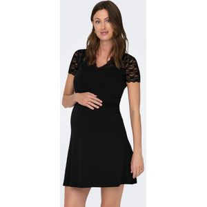 Olmchica - Korte Jurk - V-Hals - Zwangerschap - Regular Fit