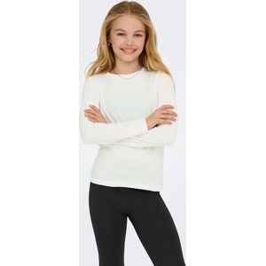 T-shirt - O-hals - Lange Mouwen - Katoen - Regular Fit