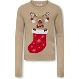 Kogxmas - Gebreide Pullover - Junior - O-hals - Lange Mouwen