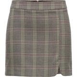 ONLY Rok 'Alia'  donkerbeige / lichtgroen / bessen / zwart