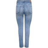 ONLY CARMAKOMA - Skinny Fit Jeans - Blauw - Katoen/Polyester