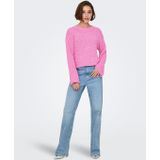 Pullover - Gebreid - O-hals - Lange Mouwen - Regular Fit